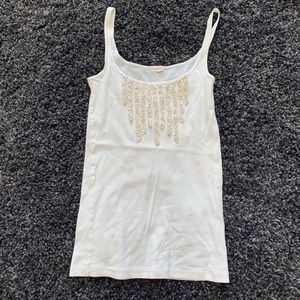 J. Crew Ruffle Tank Top XS Sleeveless